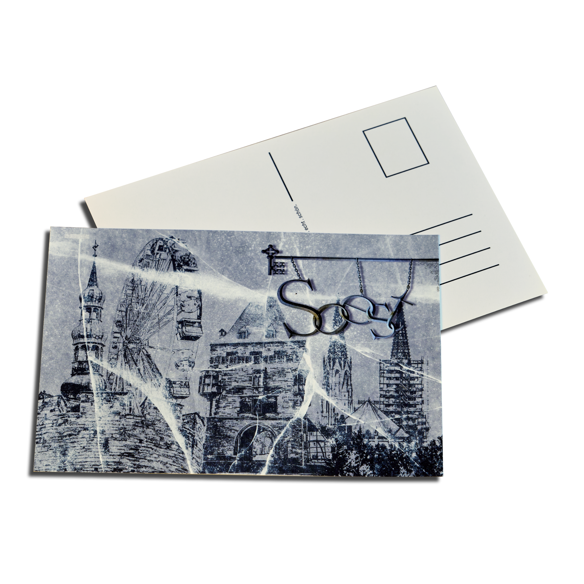 Postkarte Soester Skyline