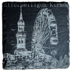 Schieferuntersetzer Soester Motive