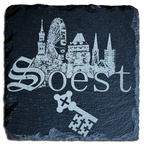 Schieferuntersetzer Soester Motive